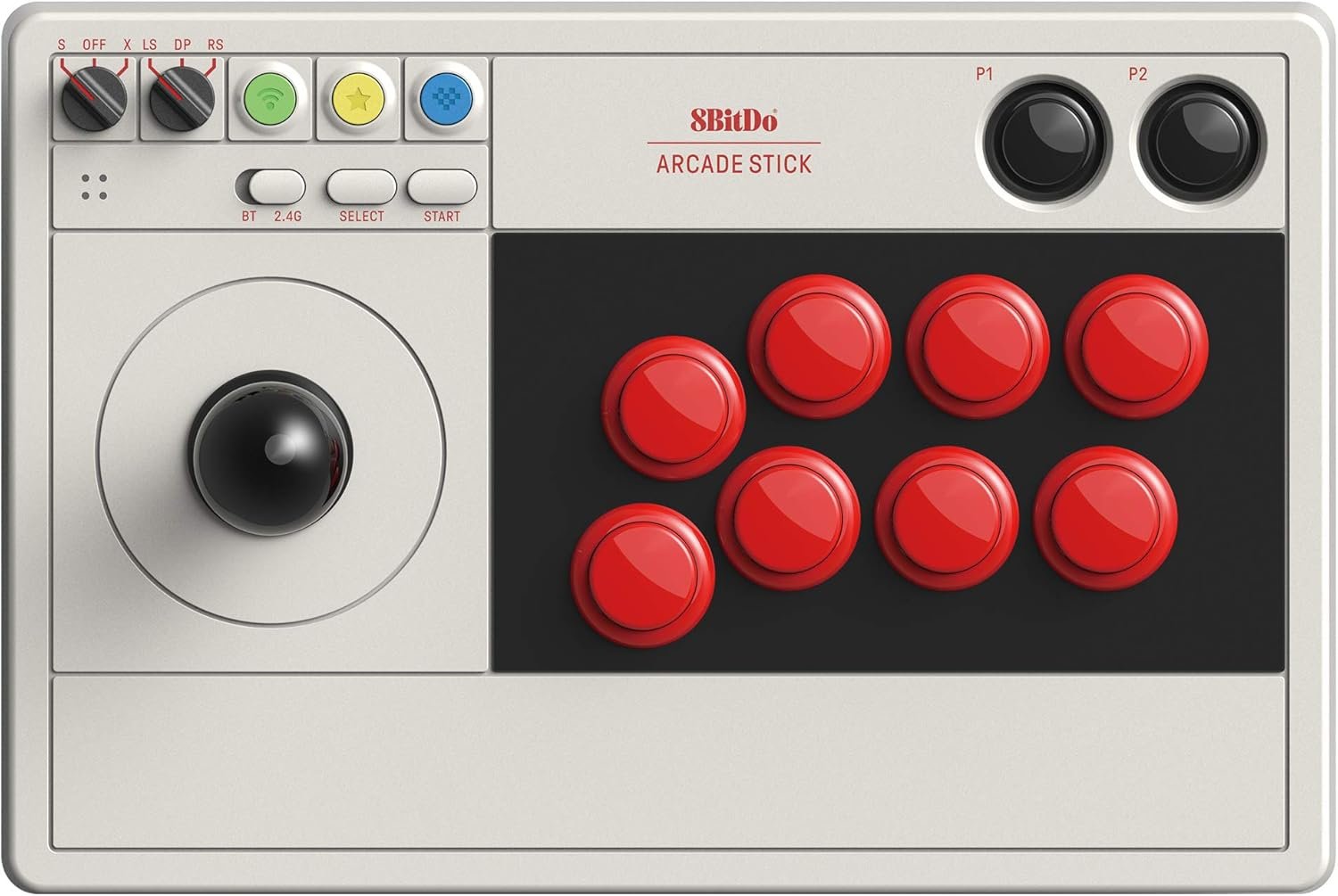 8BitDo Arcade Stick para PC y Nintendo Switch