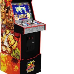 Máquina Arcade Street Fighter II Capcom Legacy | 14 Juegos, WiFi y Mueble Completo (Yoga Flame Edition)