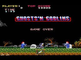 Pantalla Game Over Ghosts ’n Goblins