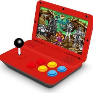 Consola arcade portátil de 10 pulgadas con pantalla IPS y 6000 juegos clásicos instalados