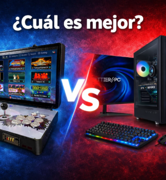 Máquina arcade frente a PC gaming para montar MAME en casa