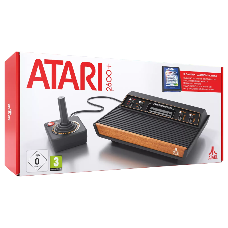 Atari 2600+ consola retro con joystick CX40+