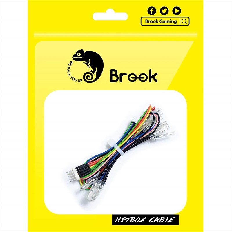 Brook Hitbox Cable — arnés de 5 pines