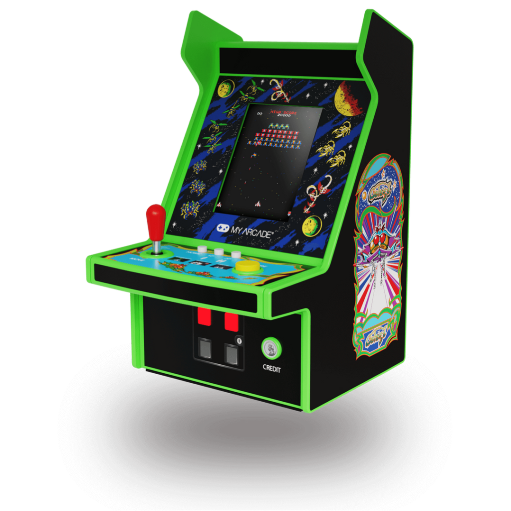 My Arcade Galaga/Galaxian Micro Player Pro — 2 juegos oficiales