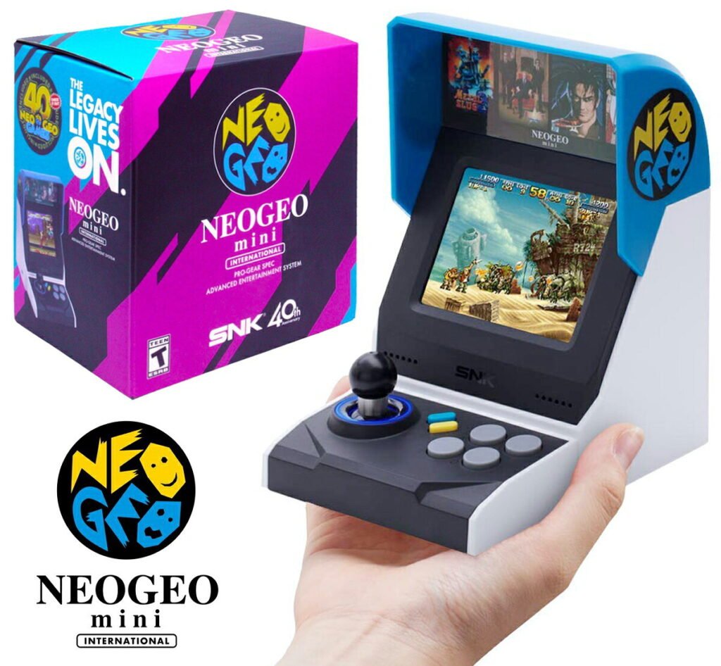 Neo Geo Mini International — 40 juegos SNK