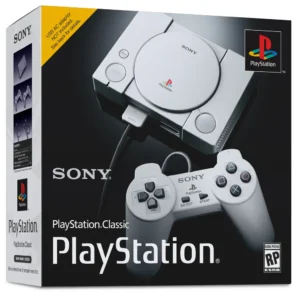 Sony PlayStation Classic con consola y mandos