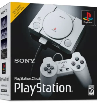 Sony PlayStation Classic con consola y mandos