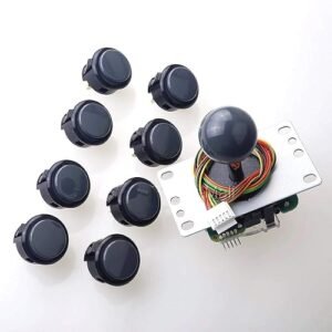 Kit Sanwa JLF-TP-8YT con 8 botones OBSF-30