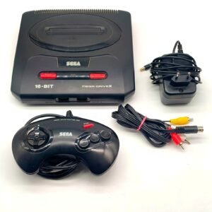 Sega Mega Drive II consola original con mando y cables