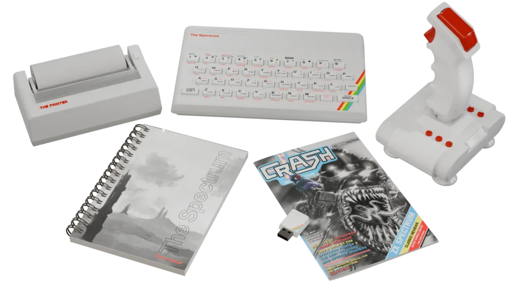 The Spectrum White Edition oficial con accesorios