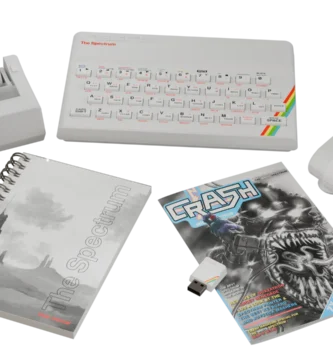 The Spectrum White Edition oficial con accesorios