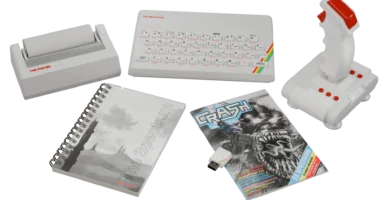 The Spectrum White Edition oficial con accesorios