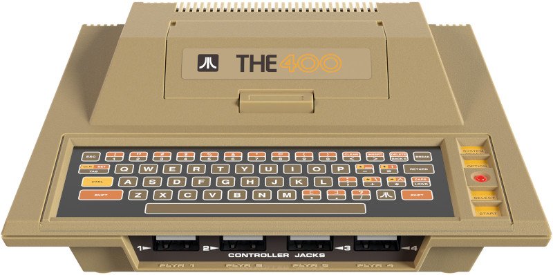 THE400 Mini — recreación Atari 8-bit oficial