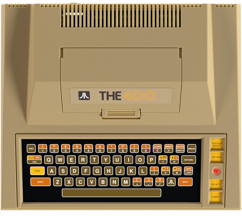 THE400 Mini — recreación Atari 8-bit oficial