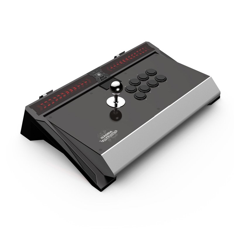 Qanba Dragon — fightstick premium con Sanwa