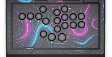 Qanba Sapphire S1 — leverless oficial PS5/PS4/PC