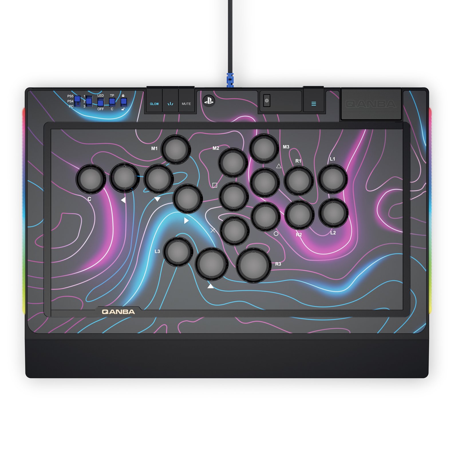 Qanba Sapphire S1 — leverless oficial PS5/PS4/PC