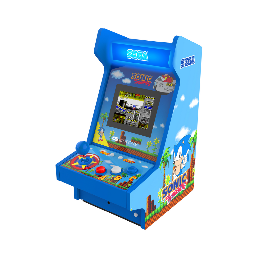 My Arcade Sonic the Hedgehog Mighty Player — MiniArcade 4 juegos