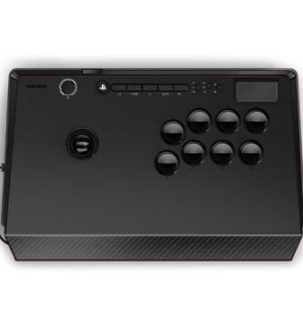Qanba Titan — fightstick oficial PS5/PS4/PC con Sanwa