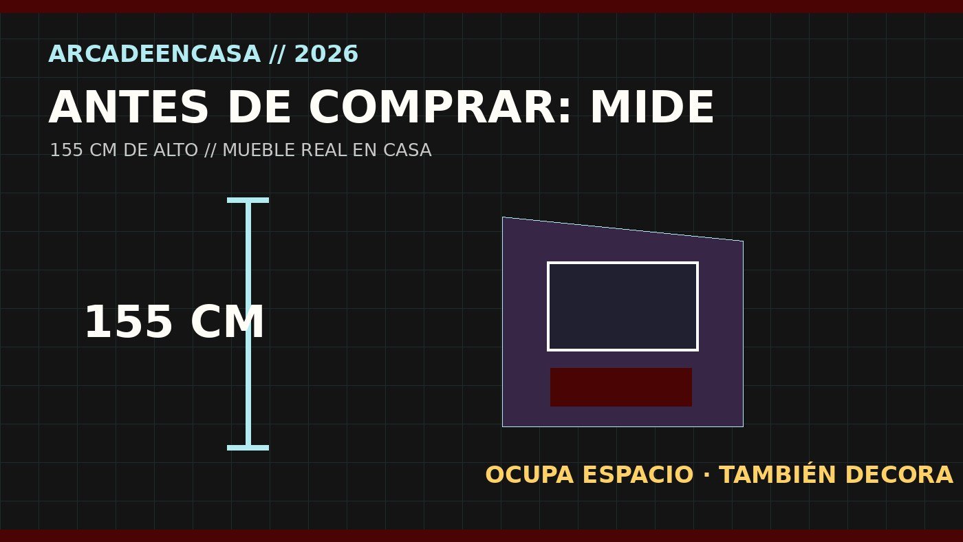 La compra también es espacial: alrededor de 155 cm de altura y presencia de mueble real.