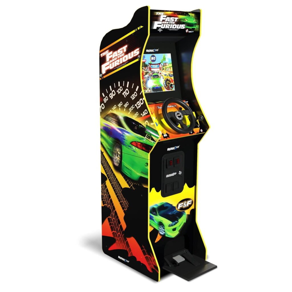 Arcade1Up Fast & Furious Deluxe cabina arcade de conducción