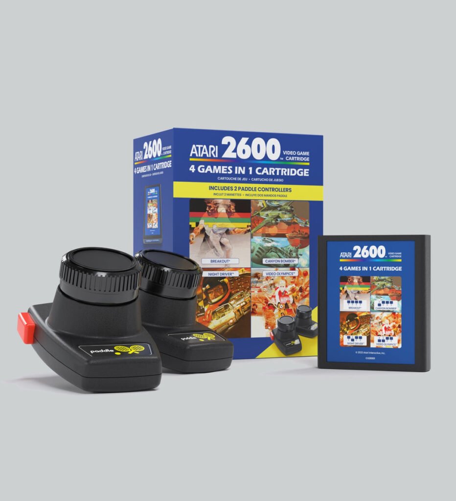 Atari CX30+ Paddle Controller Bundle oficial