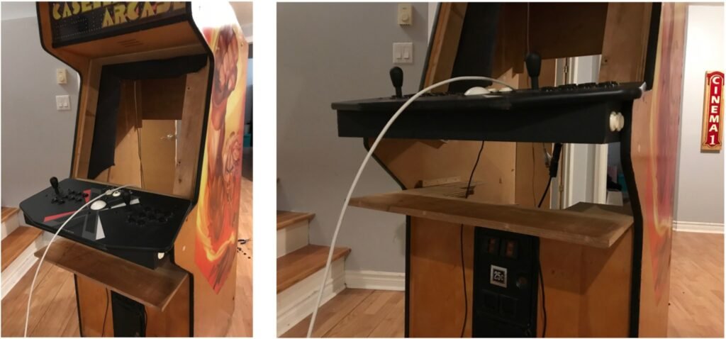 Cabina arcade con MAME basada en un Mac mini