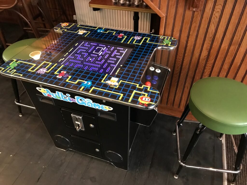 Máquina arcade Pac-Man para artículo sobre la historia de Pac-Man