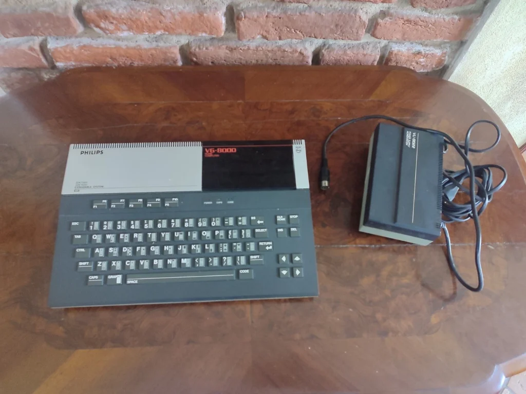 Philips MSX VG8000 vista principal