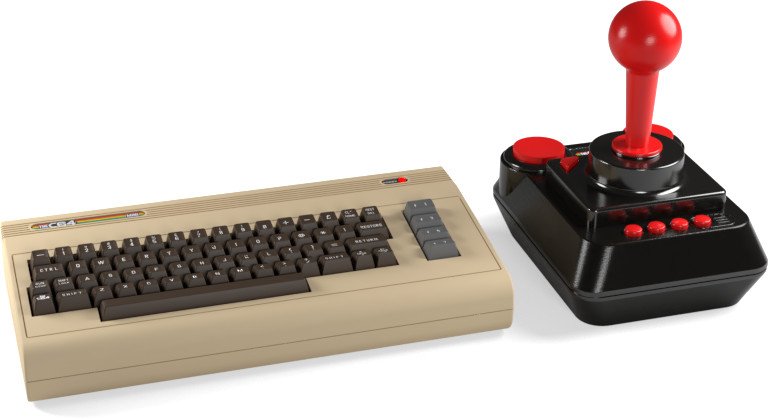 THEC64 Mini con joystick oficial de Retro Games Ltd