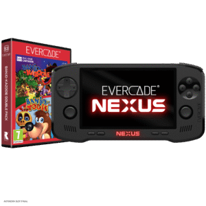 Evercade Nexus — portátil retro con Banjo-Kazooie Double Pack