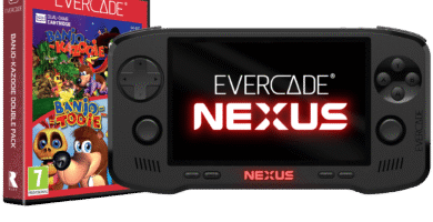 Evercade Nexus con Banjo-Kazooie Double Pack