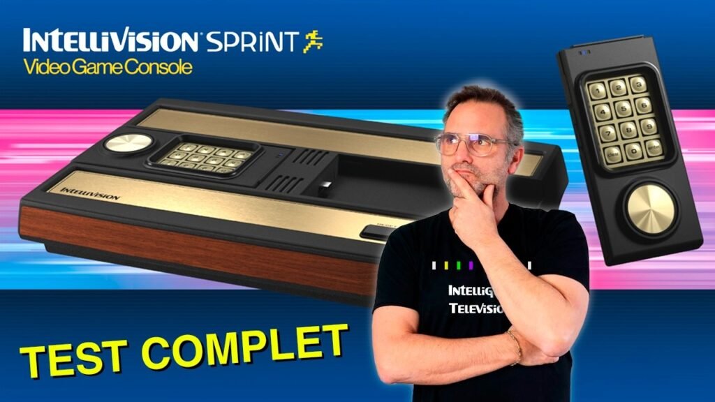 Intellivision Sprint prueba de firmware y expansión USB